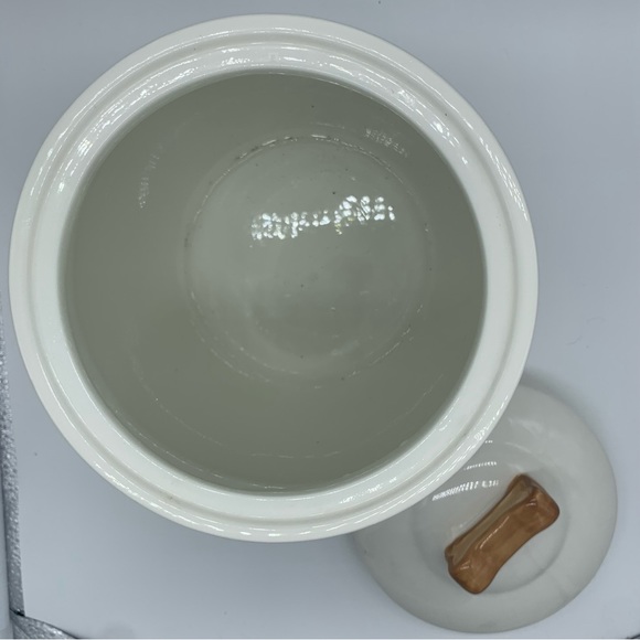 SOLD!! Inspirado Doggie Treat Canister Dog Biscuit Cookie Jar Ceramic - Picture 5 of 8